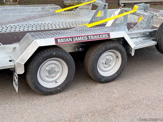 Heavy equipment trailer Brian James Trailers DIGGER PLANT 543-3717-35-2-12 | TRACSTRAP | EINZELRAMPEN 370X170CM 3500KG BAUMASCHINENANHÄNGER