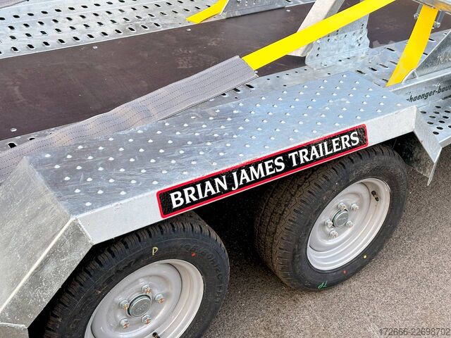 Heavy equipment trailer Brian James Trailers DIGGER PLANT 543-3717-35-2-12 | TRACSTRAP | EINZELRAMPEN 370X170CM 3500KG BAUMASCHINENANHÄNGER