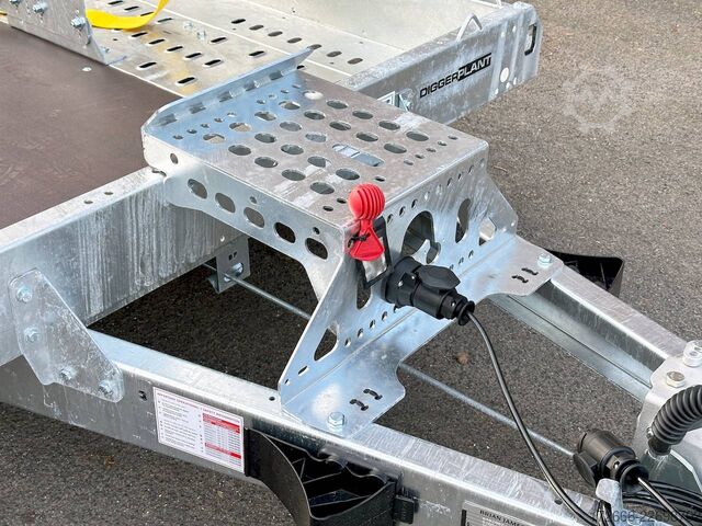 Heavy equipment trailer Brian James Trailers DIGGER PLANT 543-3717-35-2-12 | TRACSTRAP | EINZELRAMPEN 370X170CM 3500KG BAUMASCHINENANHÄNGER