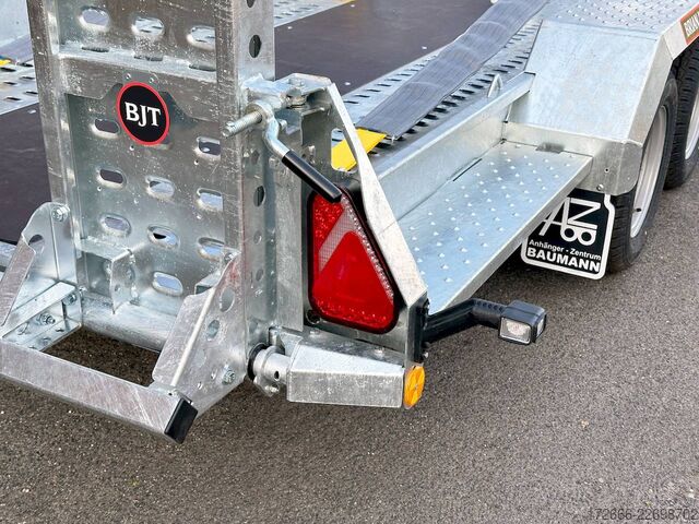 Heavy equipment trailer Brian James Trailers DIGGER PLANT 543-3717-35-2-12 | TRACSTRAP | EINZELRAMPEN 370X170CM 3500KG BAUMASCHINENANHÄNGER