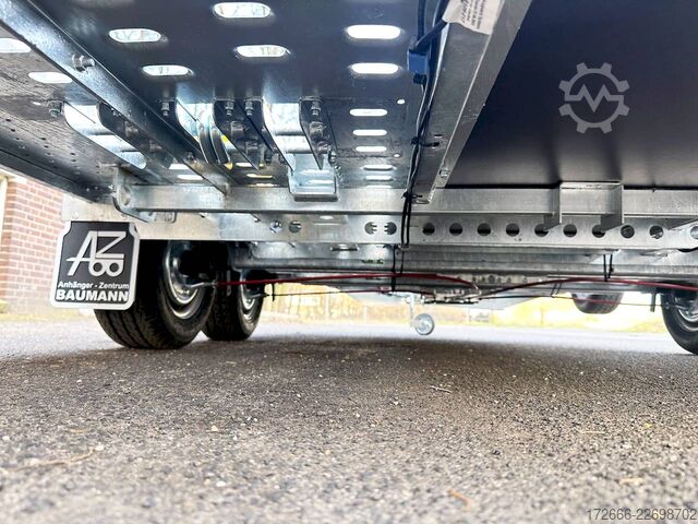 Heavy equipment trailer Brian James Trailers DIGGER PLANT 543-3717-35-2-12 | TRACSTRAP | EINZELRAMPEN 370X170CM 3500KG BAUMASCHINENANHÄNGER