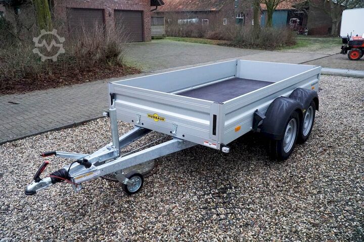Box trailer Humbaur HA 253015 KV 303X150X35CM 2500KG TIEFLADER | BUGKLAPPE