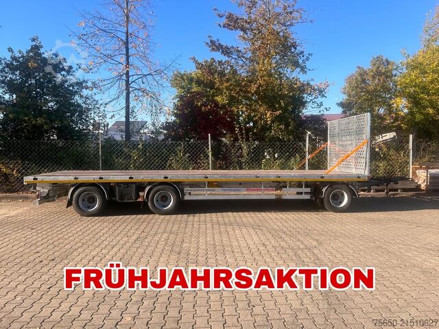 Anhänger mit offener Pritsche Möslein T 3 Plato 8,6 m  3 Achs Jumbo- Plato- Anhänger 8,60 m, Mega