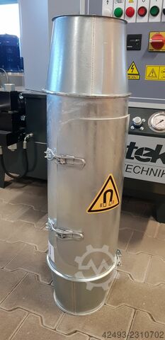 Metal separator in pipe, Pipe Magnet mütek Systemtechnik Hawk-Eye