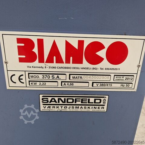 Bandsäge Bianco 370 SA 60°