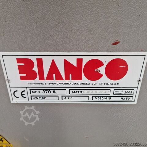 Bandsäge Bianco 370 A DS 45°/60° NC