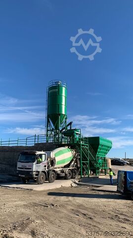 Concrete mixing plant, concrete plant CONSTMACH Concrete Mixing Plant 60 M3/H Dry Type Concrete Mixing Plant