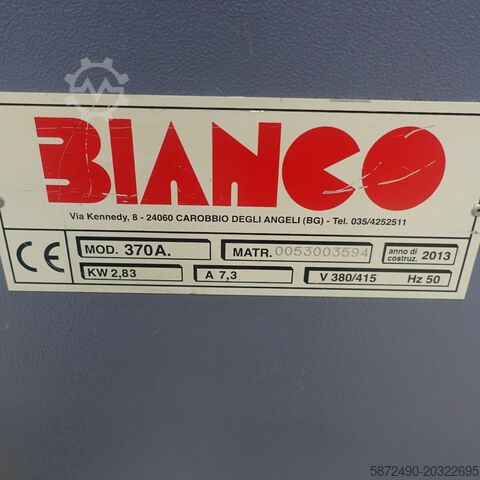 Bandsäge Bianco 370 A DS 45°/60° NC