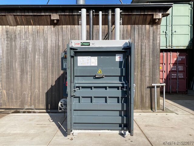 Ballenpresse / Textilpresse / Kleidungspresse HSM V-Press 1160 Plus