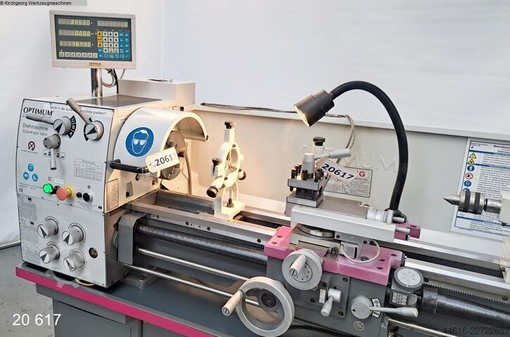 Leit- und Zugspindeldrehmaschine OPTIMUM D 320 x 920 DPA Vario