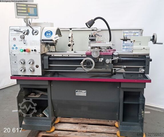 Leit- und Zugspindeldrehmaschine OPTIMUM D 320 x 920 DPA Vario