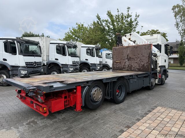 Autokran Scania R420 8X2 HMF ODIN 55 t/m Crane