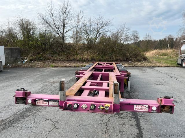 Swap body semitrailer Dennison DENNISON 3 Achs Cont. Chassis