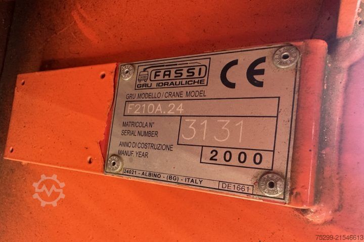 Autokran  Kranpalette F210A.24 / Swiss-Vehicle