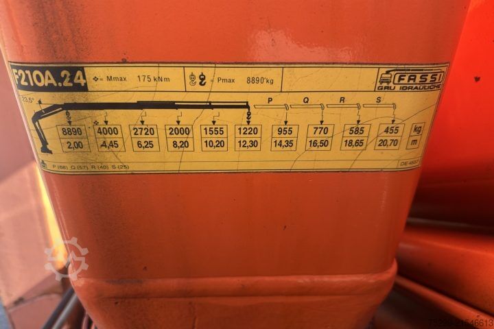 Autokran  Kranpalette F210A.24 / Swiss-Vehicle