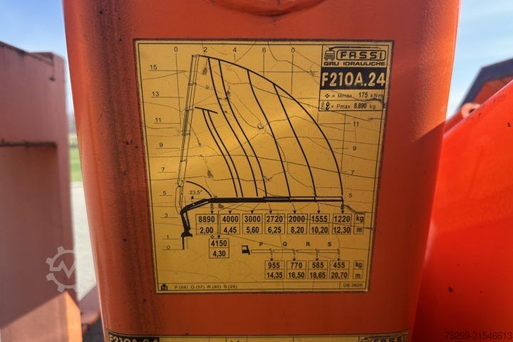 Autokran  Kranpalette F210A.24 / Swiss-Vehicle