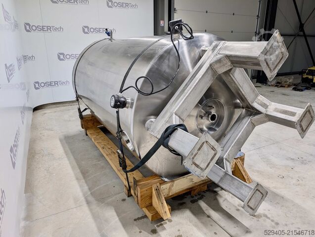 Vertikaler zylindrischer Rührbehälter Alliance Inox Industrie -