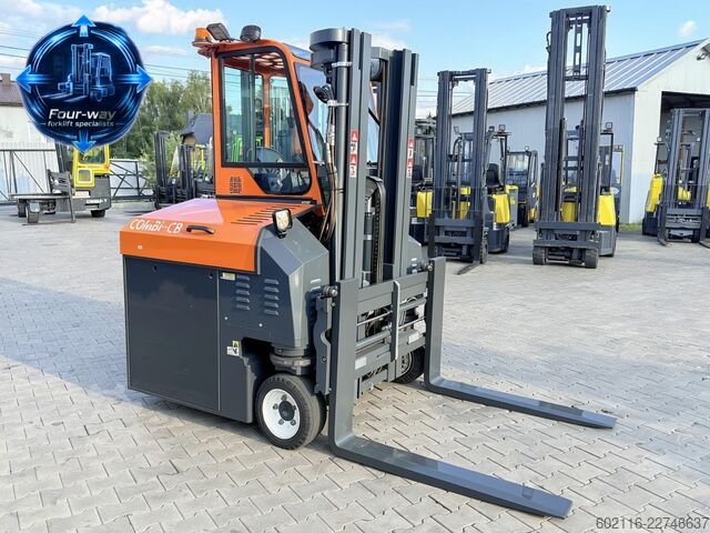 Vierwegestapler Combilift CBE2500 TRIPLEX 4900 POSITIONER CABIN