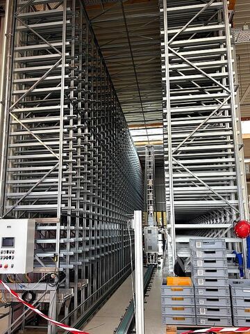 Automatisches Kistenlagersystem ATTEC AKL