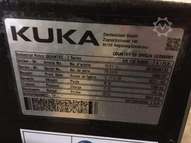 Industrial robot KUKA KR 129 R3900 - 2K