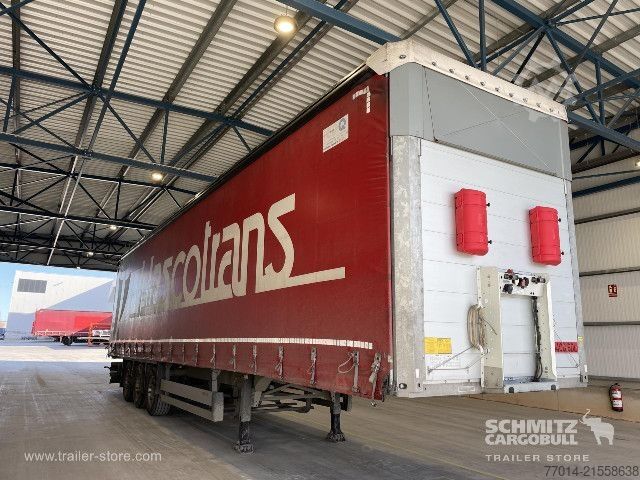 Auflieger mit Pritsche & Plane Schmitz Cargobull Curtainsider Standard