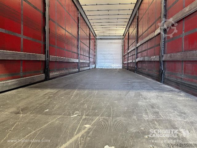 Auflieger mit Pritsche & Plane Schmitz Cargobull Curtainsider Standard