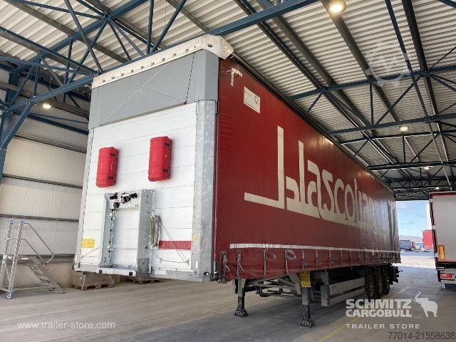 Auflieger mit Pritsche & Plane Schmitz Cargobull Curtainsider Standard