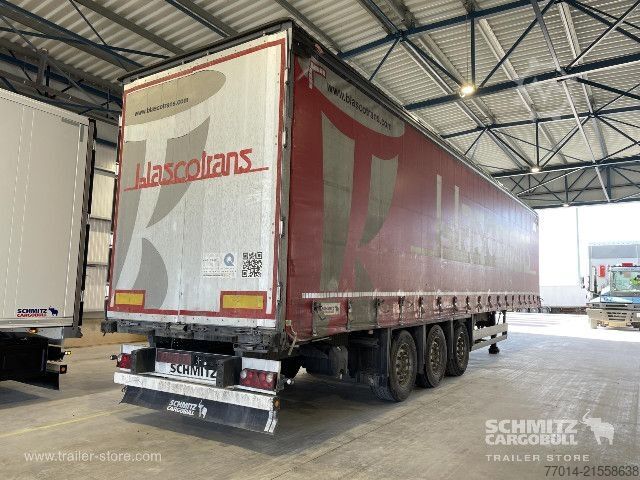 Auflieger mit Pritsche & Plane Schmitz Cargobull Curtainsider Standard
