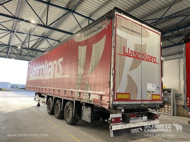Auflieger mit Pritsche & Plane Schmitz Cargobull Curtainsider Standard
