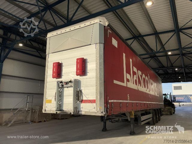 Auflieger mit Pritsche & Plane Schmitz Cargobull Curtainsider Standard