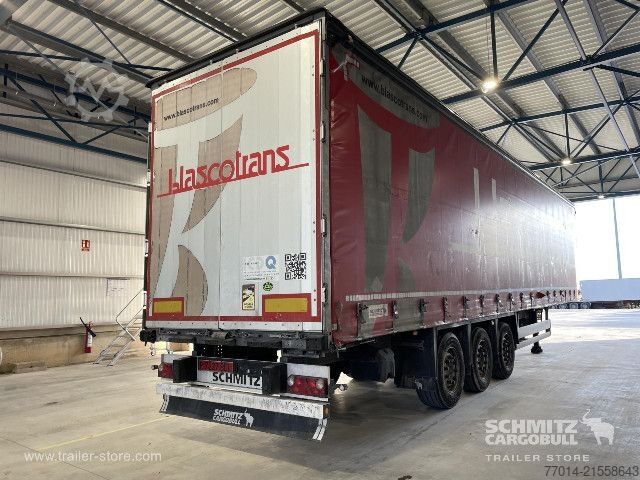 Auflieger mit Pritsche & Plane Schmitz Cargobull Curtainsider Standard