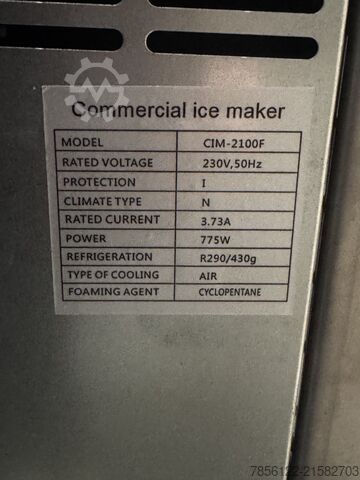 Eiswürfelmaschine 130 kg / 150 kg / 200 kg Galal Export 