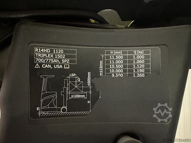 R 14 HD * Triplex FFL !! LINDE R 14 HD  * Triplex FFL !!