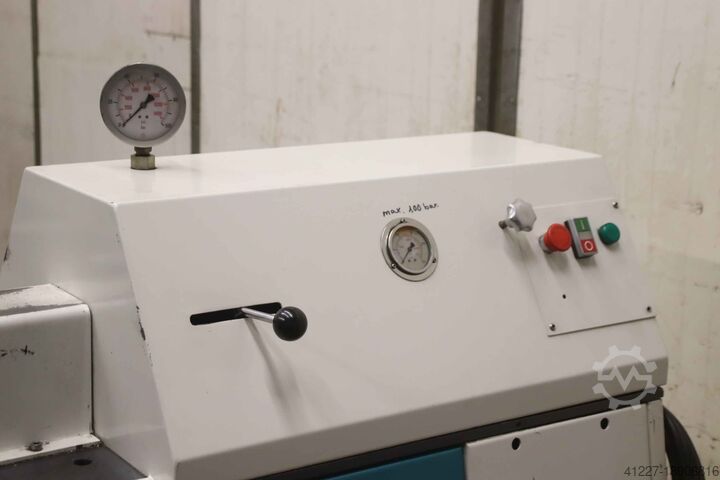 Hydraulic press straightening system Schleicher Druckkraft 10 Ton