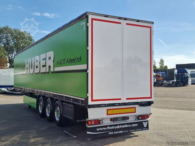 Schiebeplanen Berger Ecotrail Tautliner 3 axle - SAF Axle - Pallet b...