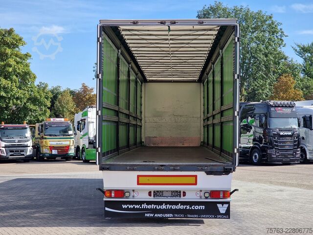 Schiebeplanen Berger Ecotrail Tautliner 3 axle - SAF Axle - Pallet b...
