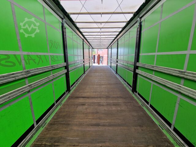 Schiebeplanen Berger Ecotrail Tautliner 3 axle - SAF Axle - Pallet b...