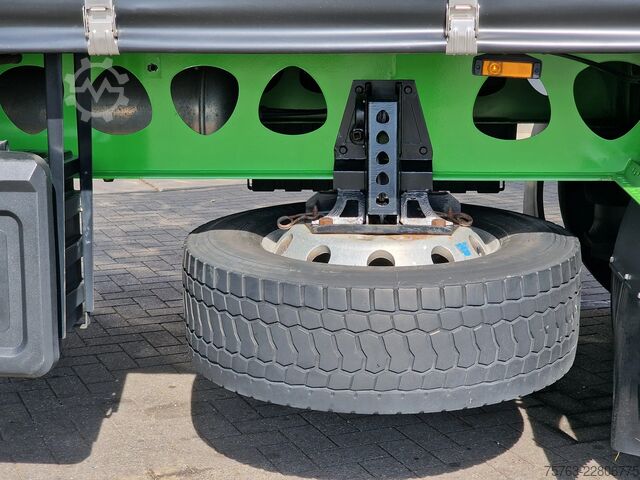 Schiebeplanen Berger Ecotrail Tautliner 3 axle - SAF Axle - Pallet b...