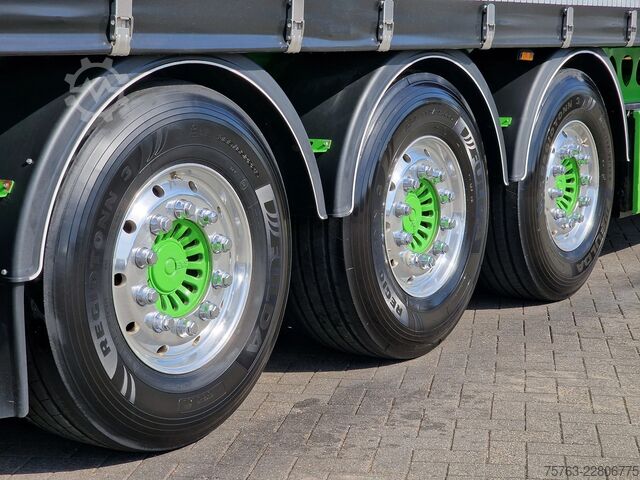Schiebeplanen Berger Ecotrail Tautliner 3 axle - SAF Axle - Pallet b...