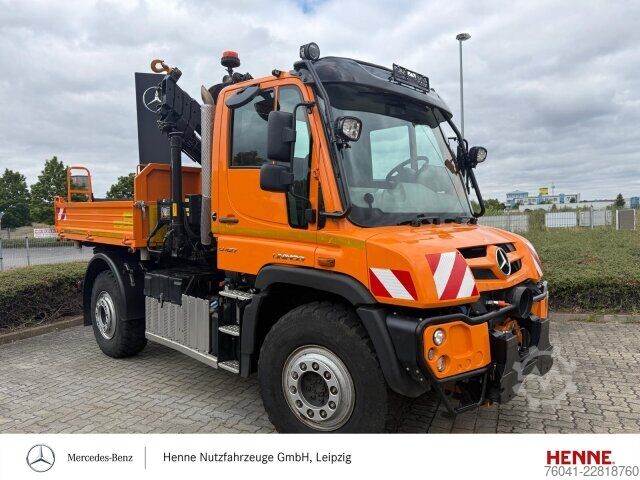 Other Mercedes-Benz Unimog U 427 mit Hiab Kran