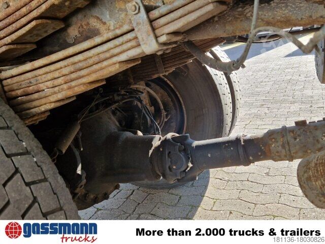 Tipper truck Scania 93H 250 4x4 mit Kran Palfinger PK8000,