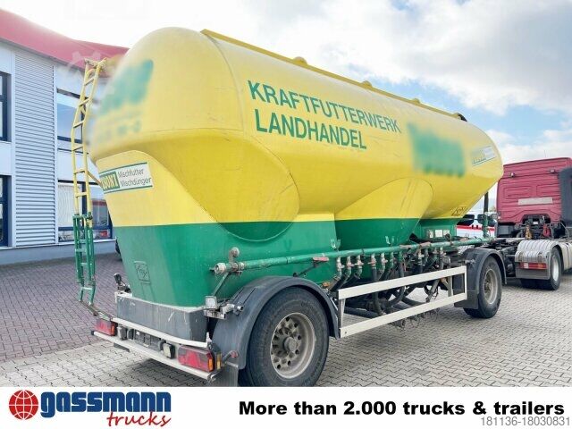 Tankanhänger Feldbinder EUT 31.2 Silo-Anhänger, ca. 31m³, 4x Domdeckel