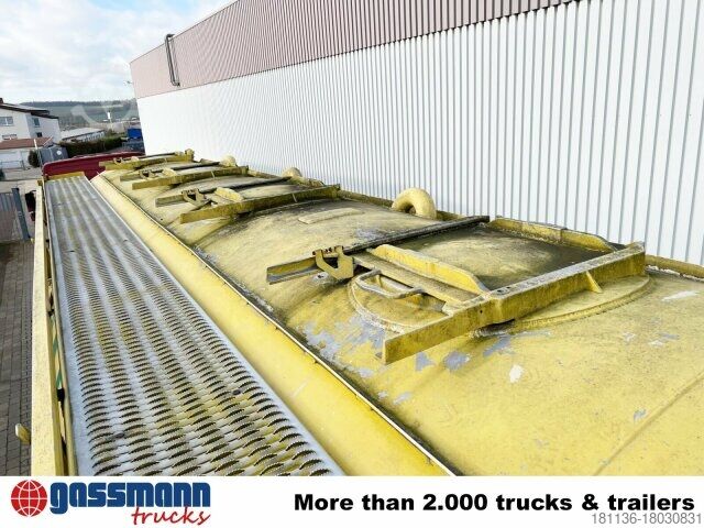 Tankanhänger Feldbinder EUT 31.2 Silo-Anhänger, ca. 31m³, 4x Domdeckel