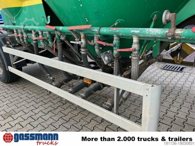 Tankanhänger Feldbinder EUT 31.2 Silo-Anhänger, ca. 31m³, 4x Domdeckel