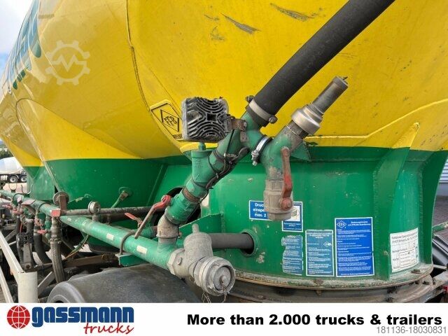 Tankanhänger Feldbinder EUT 31.2 Silo-Anhänger, ca. 31m³, 4x Domdeckel