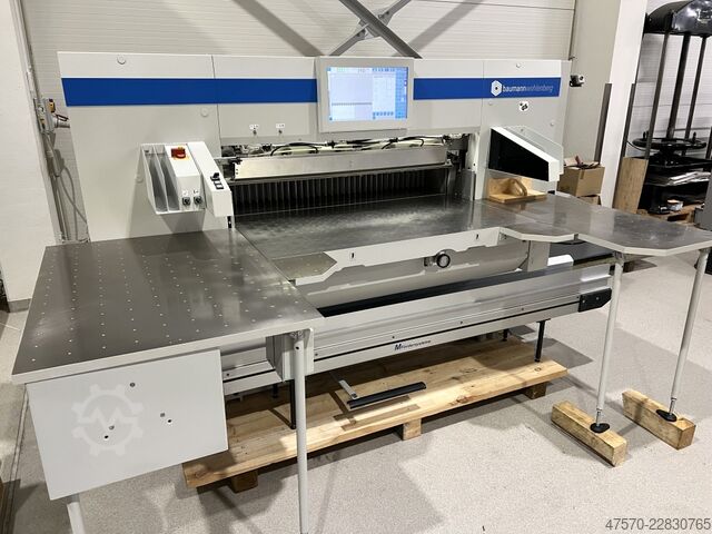 Papierschneidemaschine Baumann-Wohlenberg 132 TS ASE