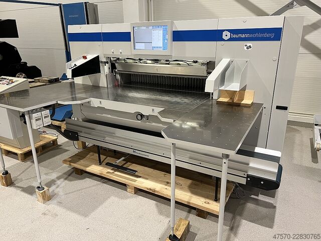 Papierschneidemaschine Baumann-Wohlenberg 132 TS ASE