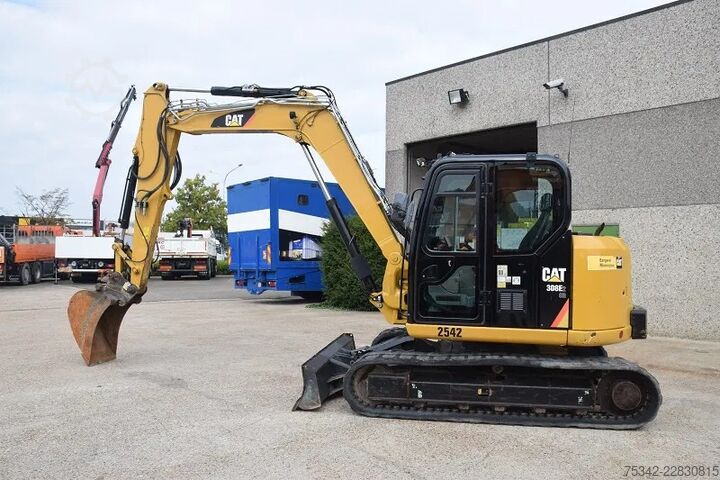 Minibagger Caterpillar 308 E2CR - CW10 - snelwisselsysteem – extra fun...