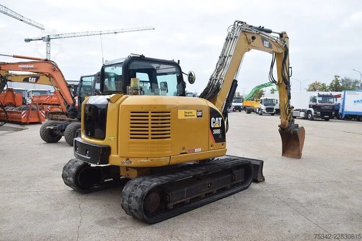 Minibagger Caterpillar 308 E2CR - CW10 - snelwisselsysteem – extra fun...