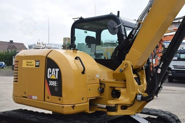 Minibagger Caterpillar 308 E2CR - CW10 - snelwisselsysteem – extra fun...